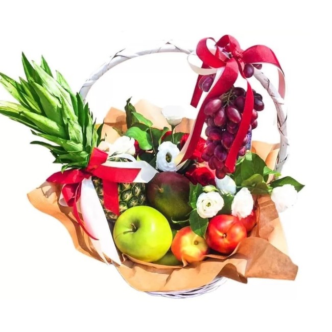 Букет цветов "Фруктовое наслаждение"